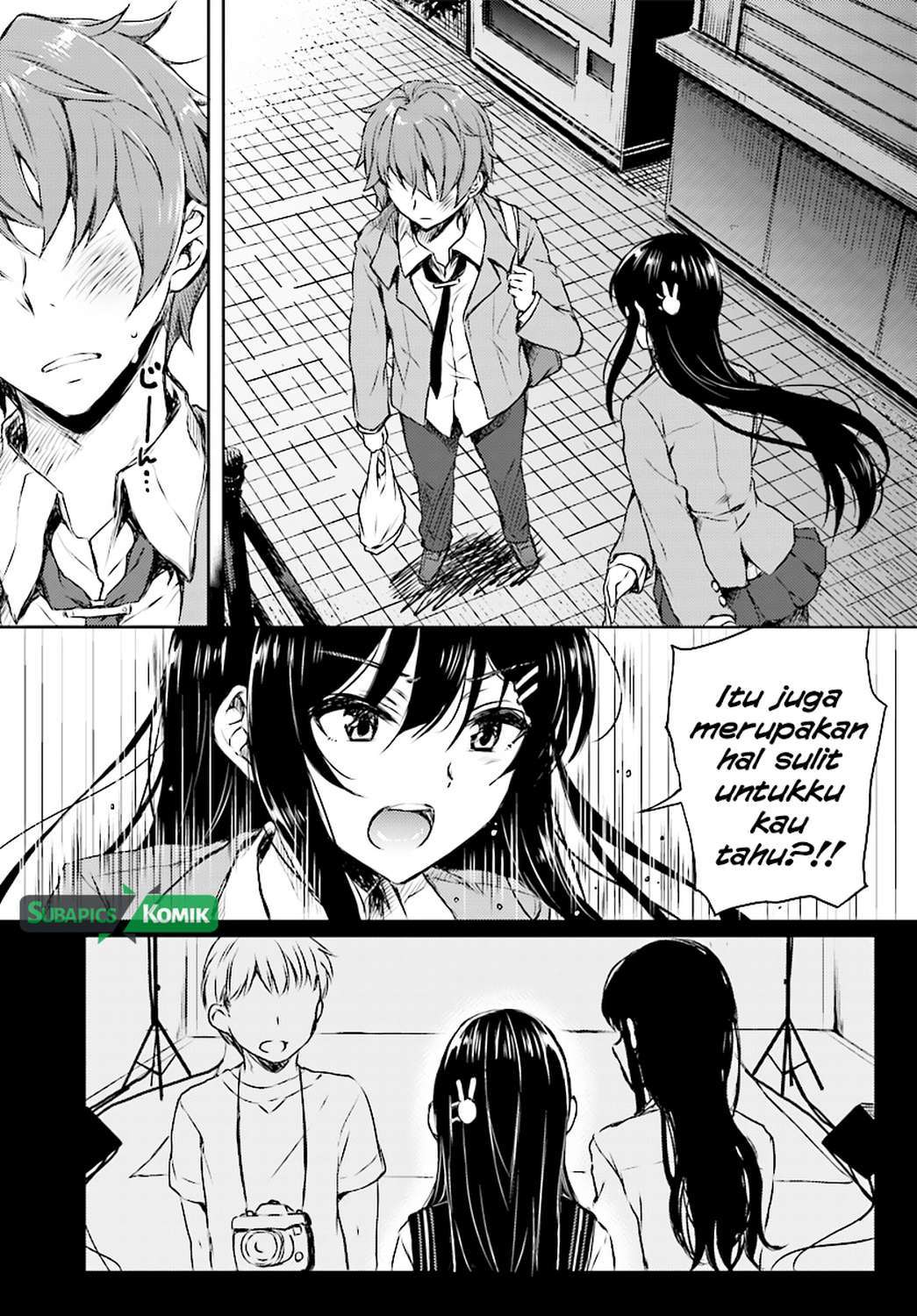 Seishun Buta Yarou wa Bunny Girl-senpai no Yume wo Minai Chapter 09